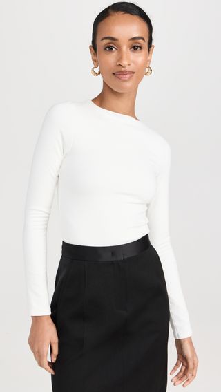 Re Ona + Signature Long Sleeve Top