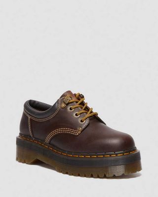 Dr. Martens + 8053 Arc Crazy Horse Leather Platform Casual Shoes