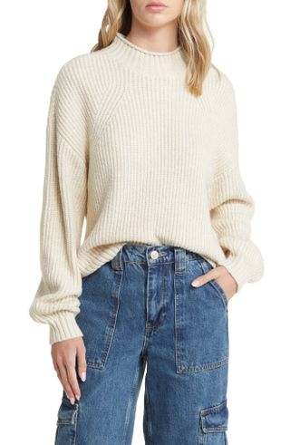 Bp + Mock Neck Sweater