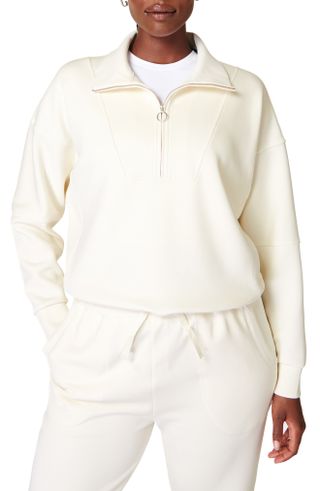 Sweaty Betty + Half Zip Fleece Pullover