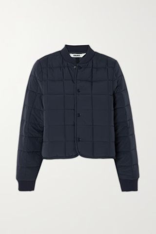Rains + Liner W Quilted Shell Bomber Jacket