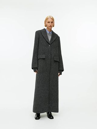 Arket + Full-Length Wool Coat