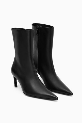 COS + Pointed-Toe Boots
