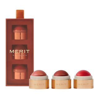 Merit + Mini Flush Balm Cream Blush Set