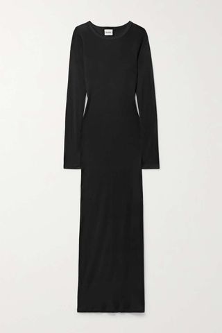 Khaite + Bayra Stretch-Jersey Maxi Dress