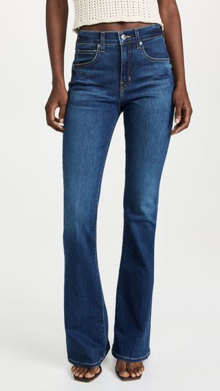 Veronica Beard Jean + Jean Beverly High Rise Skinny Flare Jeans