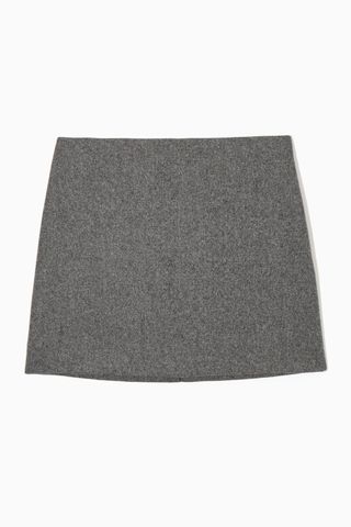 COS + Wool Mini Skirt