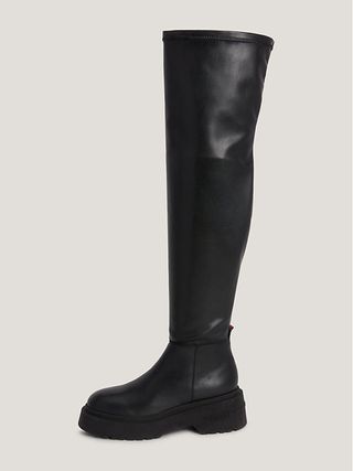 Tommy Hilfiger + Chunky Knee Boots