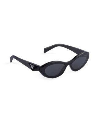 Prada Eyewear + Symbole Oval-Frame Sunglasses