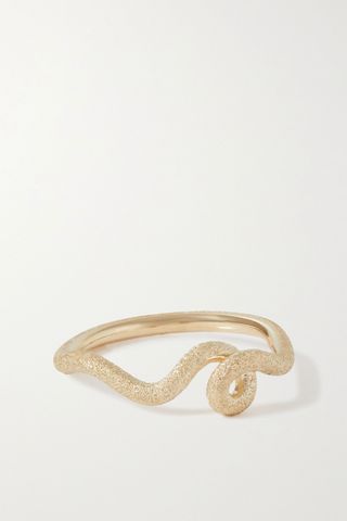 Bea Bongiasca + Wave 9-Karat Gold Ring