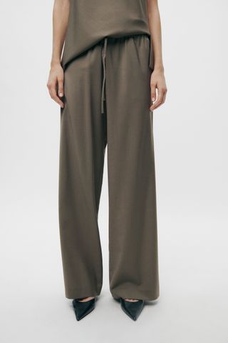 Zara + Minimalist Wool Pants