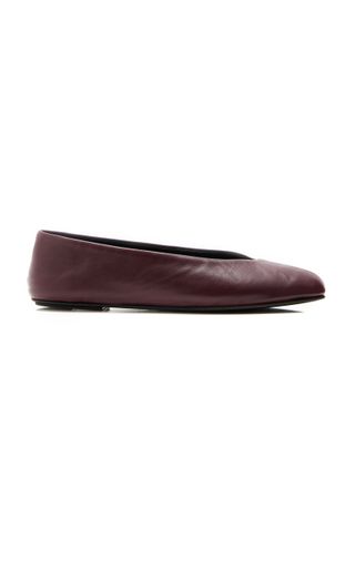 The Row + Eva Two Leather Flats