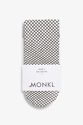 Monki + Black Fishnet Tights