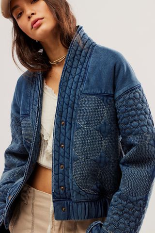 Free People + In The Clouds Quilted Jacket