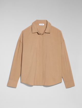 Calvin Klein + Soft Twill Relaxed Shirt