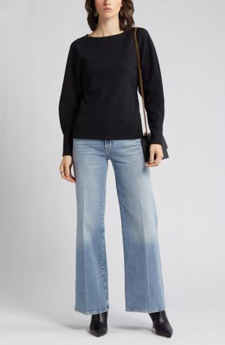 Nordstrom + Textured Knit Top