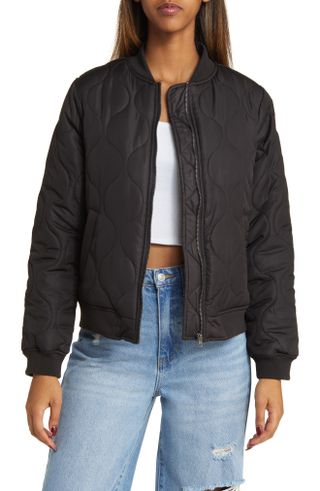 Thread & Supply + Onion Quilted Bomber Jacket