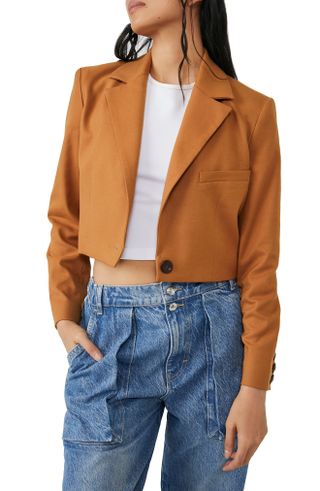Free People + We the Free Block Party Blazer