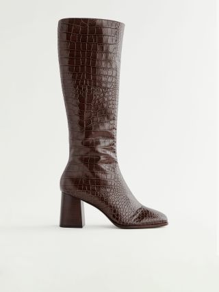 Reformation + Nylah Nappa Knee Boots