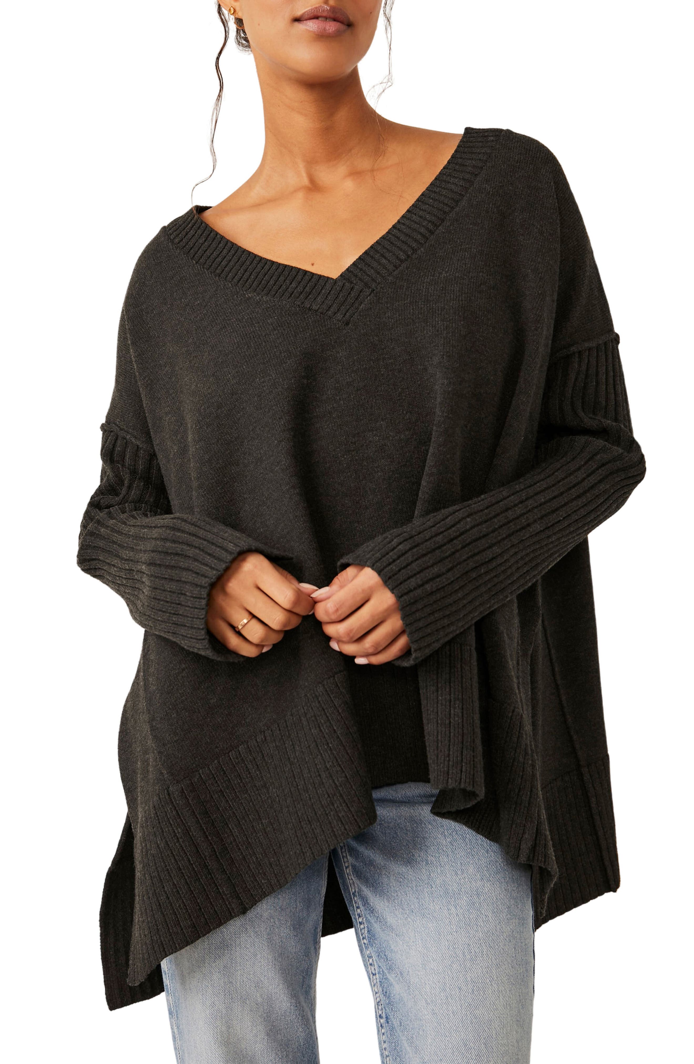 Free People + Orion A-Line Tunic Sweater