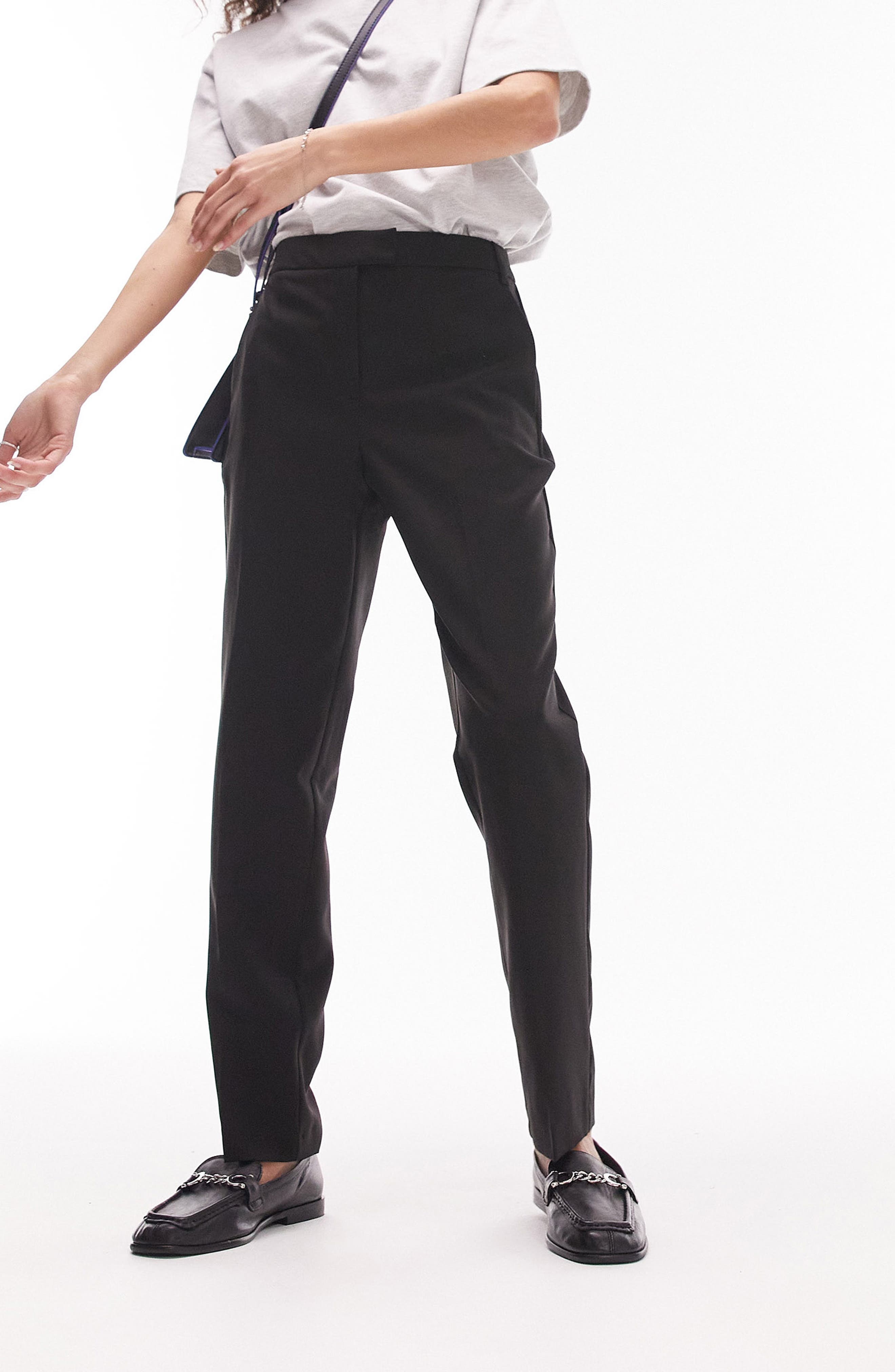 Topshop + Tailored Cigarette Trousers