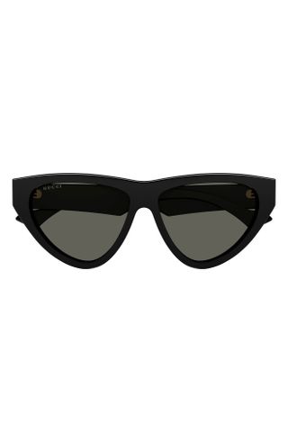 Gucci + 58mm Cat Eye Sunglasses