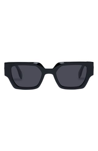 Le Specs + Polyblock 51mm D-Frame Sunglasses