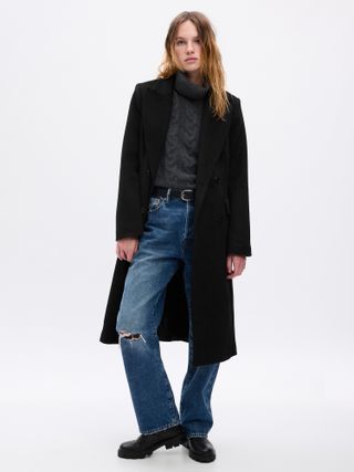 Gap + Double-Breasted Chesterfield Coat
