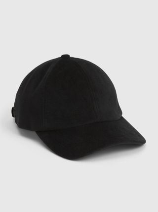 Gap + 100% Recycled Velvet Baseball Hat