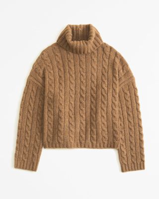 Abercrombie + Cable Wedge Turtleneck Sweater