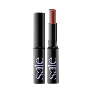 Saie + Lip Blur Soft-Matte Hydrating Lipstick With Hyaluronic Acid in Nouveau