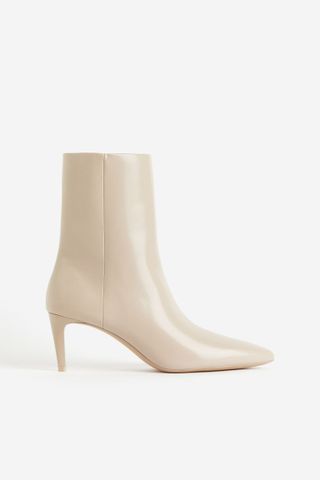 H&M + Heeled Ankle Boots