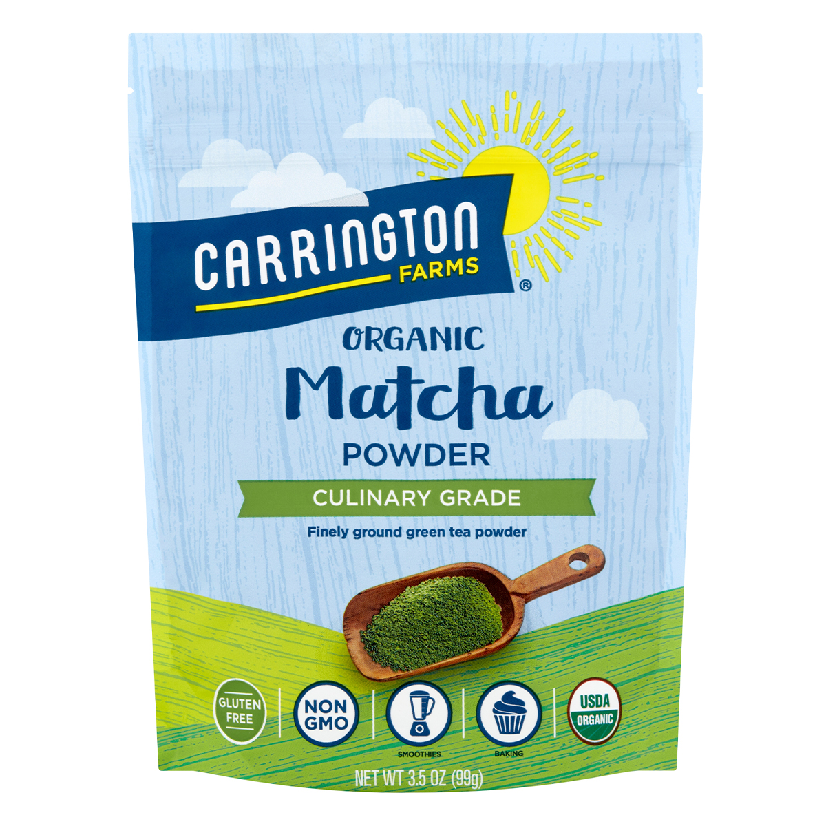 Carrington Farms + Matcha Green Tea Powder