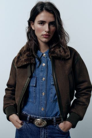 Zara + Double-Face Jacket