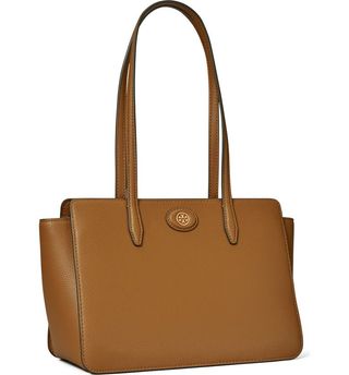 Tory Burch + Small Robinson Pebble Leather Tote