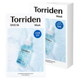 Torriden + Dive In Hyaluronic Acid Facial Sheet Masks