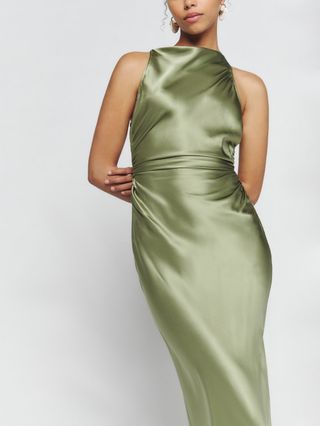 Reformation + Casette Silk Dress