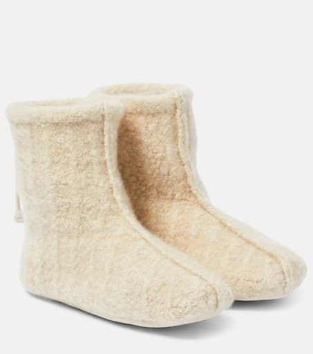 shearling house shoes