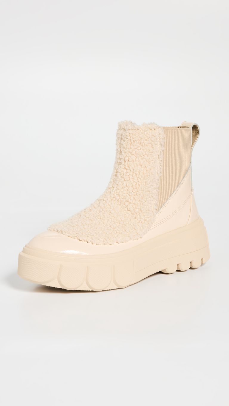 shearling house shoes
