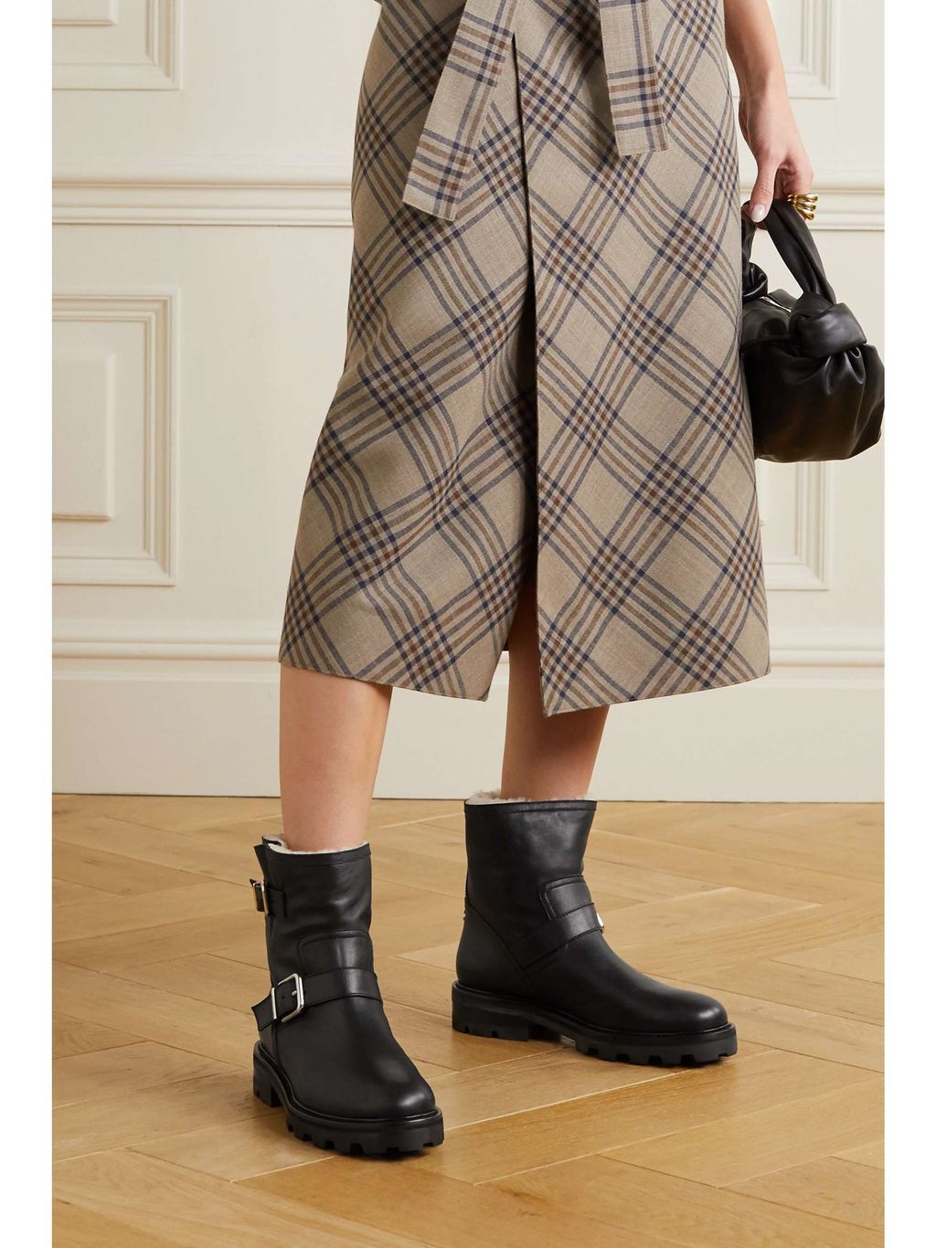 shearling house shoes