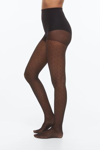 H&M + 20 Denier Spotted Tights
