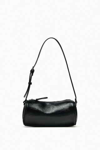 Zara + Cylindrical Mini Duffle Bag
