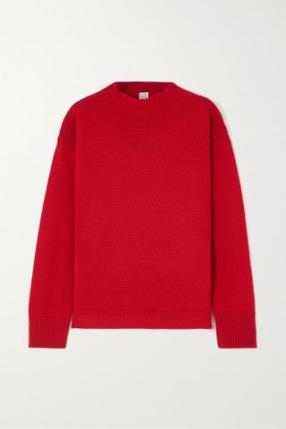 Toteme + + Net Sustain Wool Sweater