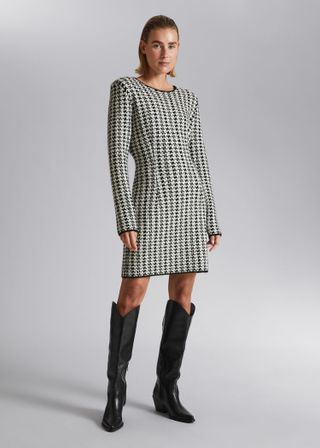 
Other Stories + Tweed Mini Dress