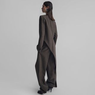 Phoebe Philo + Asymmetric Tailored Top
