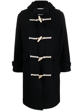 Dunst + Panelled Hooded Duffle Coat