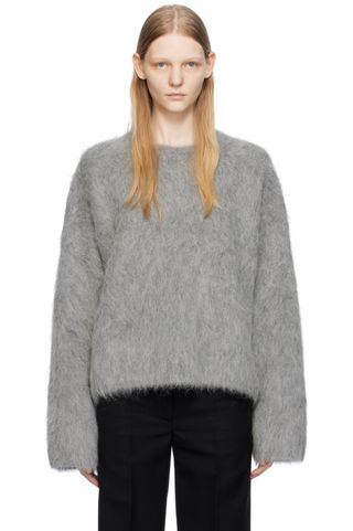 Toteme + Ssense Exclusive Gray Sweater