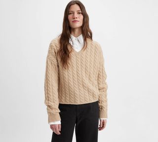 Levi's + Rae Cable Knit Sweater