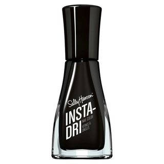 Sally Hansen + Insta-Dri Stroke-1 Coat-Done! Nail Varnish in Black to Black