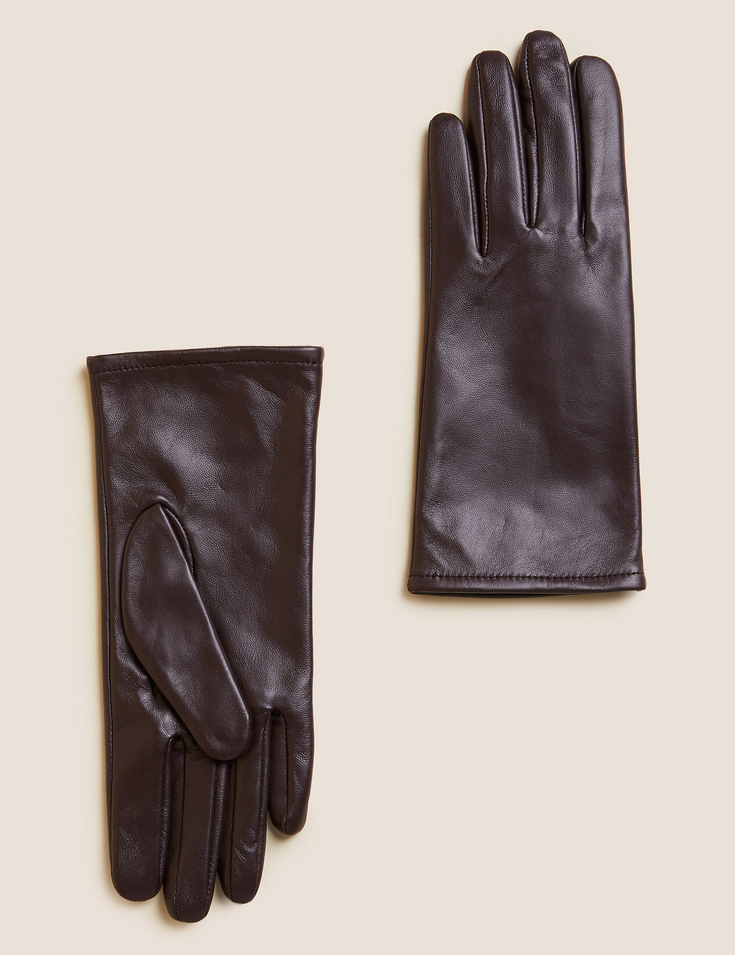 Marks & Spencer + Leather Warm Lined Gloves
